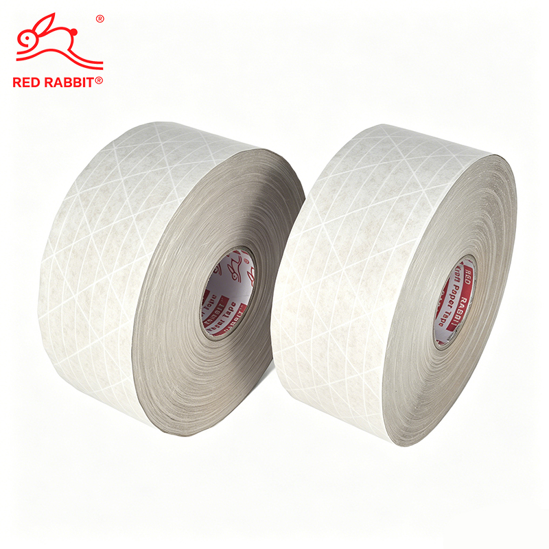 BJ-130F white reinforced water activated tape