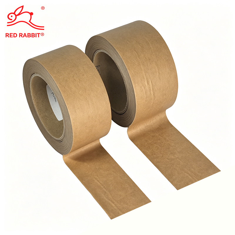 BJ-K13 rubber adhesive kraft paper tape for packaging
