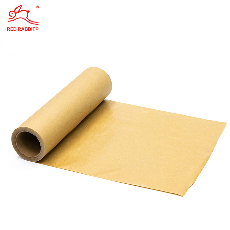 BJ-K60 kraft paper stretch wrap roll for packaging